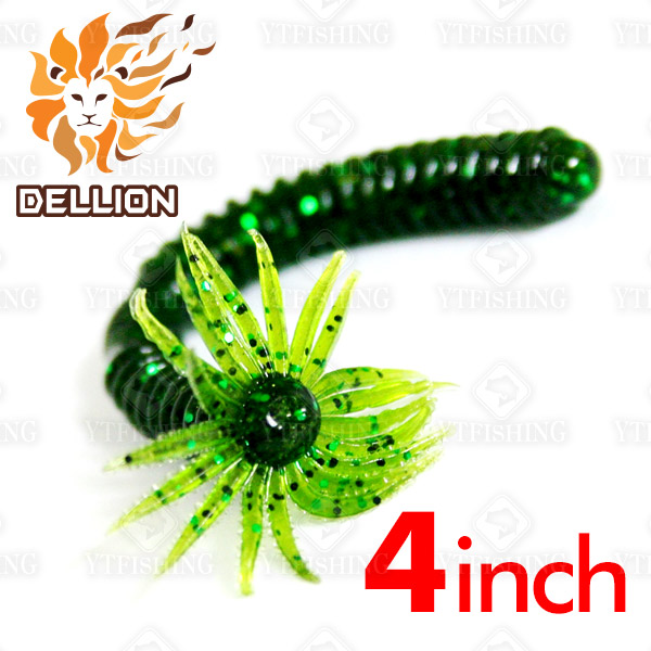 주)털보낚시 - 델리온 링클러 4(10.1cm)/Dellion Wrinkler 4inch
